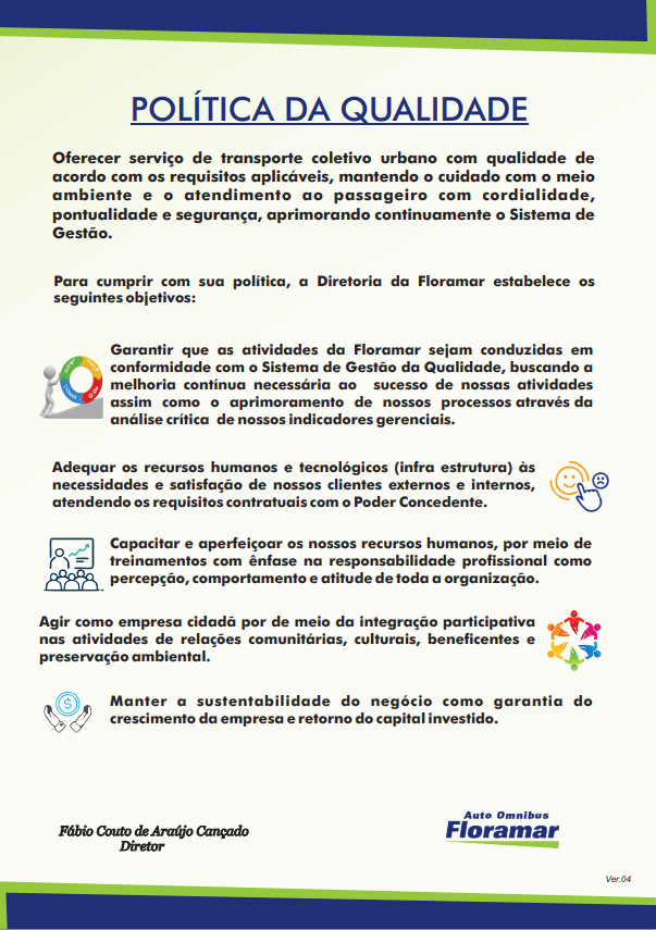 Política da Qualidade